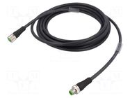 Connecting cable; 7000 Power; IP67; 63VAC; 63VDC; 12A; 5m; PIN: 4 MURRELEKTRONIK