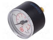 Manometer; 0÷2.5bar; G 1/8",rear connection; 40mm; Temp: -20÷60°C PNEUMAT