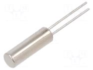 Resonator: watch; 32.768kHz; ±5ppm; 12.5pF; THT; Ø1.9x6mm QST