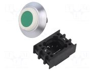 Switch: push-button; 22mm; green SCHMERSAL