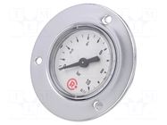 Manometer; 0÷10bar; G 1/8",rear connection; 40mm; Temp: -20÷60°C PNEUMAT