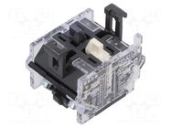 Contact block; 22mm; OptoHiT; -40÷55°C; front fixing; 500VAC; 10A EAO