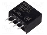 Converter: DC/DC; 1W; Uin: 2.97÷3.63V; Uout: 12VDC; Iout: 83mA; SIP Murata Power Solutions