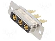Connector: Special D-Sub; PIN: 5; plug; female; on PCBs; THT; MHCD MH CONNECTORS