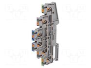 Splice terminal: rail; PT; 20A; 800V; for DIN rail mounting; 5.2mm PHOENIX CONTACT