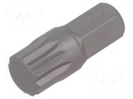 Screwdriver bit; spline (12-angles); XZN M12; Overall len: 30mm BETA