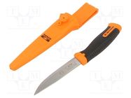 Knife; Overall len: 225mm; Blade length: 100mm BAHCO