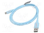 Cable; USB 2.0; USB A plug,USB B micro plug; nickel plated; 1m VENTION