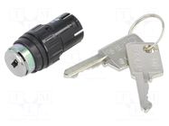 Switch: body; 16mm; Stabl.pos: 2; IP65; 61; Pos: 2; plastic EAO