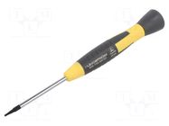 Screwdriver; precision; Pentalobe; TS4; ESD; Blade length: 50mm LINDSTRÖM