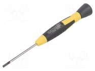 Screwdriver; precision; slot; 2x0.4mm; ESD; Blade length: 50mm LINDSTRÖM