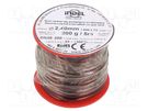 Coil wire; double coated enamelled; 2.4mm; 0.2kg; -65÷200°C INDEL