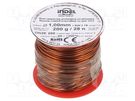 Coil wire; double coated enamelled; 1mm; 0.2kg; -65÷200°C INDEL