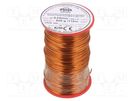 Coil wire; double coated enamelled; 0.8mm; 0.5kg; -65÷200°C INDEL