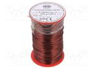 Coil wire; double coated enamelled; 0.75mm; 0.5kg; -65÷200°C INDEL