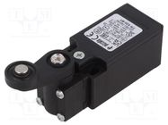 Limit switch; lever R 35mm, plastic roller Ø18mm; NO + NC; 10A PIZZATO ELETTRICA