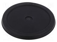 Grommet; with bulkhead; Ømount.hole: 79mm; black; -40÷100°C; IP54 HT HI TECH POLYMERS