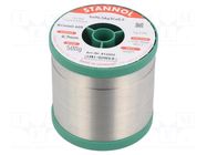 Tin; lead free; Sn96,5Ag3Cu0,5; 0.7mm; 500g; reel; 2.5% STANNOL