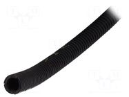 Protective tube; Size: 12; polypropylene; black; Øint: 11mm PMA