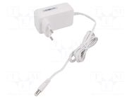 Power supply: switching; mains,plug-in; 12VDC; 2A; 24W; 86.2%; POSC POS
