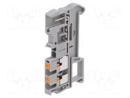 Splice terminal: rail; PT; 24A; 800V; for DIN rail mounting; grey PHOENIX CONTACT