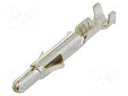 Contact; male; Universal MATE-N-LOK; brass; tinned; 0.2÷0.8mm2 TE Connectivity