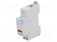 LED indicator; 110/400VAC; for DIN rail mounting; Colour: red LEGRAND