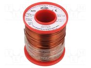 Coil wire; double coated enamelled; 1.2mm; 1kg; -65÷200°C INDEL