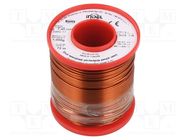 Coil wire; double coated enamelled; 1.4mm; 1kg; -65÷200°C INDEL