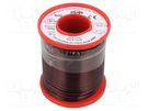 Coil wire; double coated enamelled; 1.8mm; 1kg; -65÷200°C INDEL