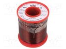 Coil wire; double coated enamelled; 2.3mm; 1kg; -65÷200°C INDEL