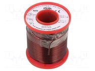 Coil wire; double coated enamelled; 2.3mm; 1kg; -65÷200°C INDEL