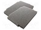 Accessories: foam insert; 386x286x40mm; MAKITA,toolbox; 2pcs. LeanFoam