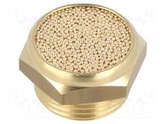 Sound suppression silencer; Thread: G 3/4"; sintered bronze PNEUMAT