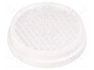 Reflector; Ø20x5.1mm; self-adhesive; EM CARLO GAVAZZI