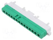 Splice terminal: distribution block; 101A; 400V; screw terminal POKÓJ