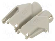 RJ45 plug boot; light grey; TM21P HIROSE