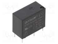 Relay: electromagnetic; SPST-NO; Ucoil: 24VDC; 10A; 5A/277VAC; PCB ZETTLER