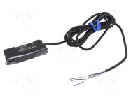 Sensor: optical fiber amplifier; PNP; Connection: cables; 2m OMRON