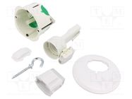 Enclosure: junction box; Ø: 71mm; Z: 49mm; plaster embedded; IP40 SCHNEIDER ELECTRIC