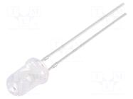 LED; UV; 30°; 20mA; 114mW; λd: 360÷370nm; 3÷3.8VDC; THT; Front: convex OPTOSUPPLY