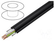 Wire; LIFTTEC® FYMYTW; 8G1.5mm2; unshielded; 300V,500V; Cu; black TKD