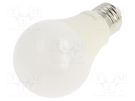 LED lamp; cool white; E27; 230VAC; 806lm; 8.5W; 180°; 6500K TOSHIBA LED LIGHTING