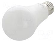LED lamp; white cold; E27; 230VAC; 1055lm; 11W; 180°; 6500K TOSHIBA LED LIGHTING