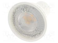 LED lamp; warm white; GU10; 230VAC; 345lm; 4W; 38°; 3000K; CRImin: 80 TOSHIBA LED LIGHTING