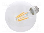 LED lamp; warm white; E27; 230VAC; 1055lm; 8.5W; 270°; 2700K TOSHIBA LED LIGHTING