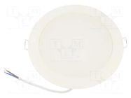Lamp: LED downlight; 230VAC; 16W; neutral white; 110°; 4000K; IP20 TOSHIBA LED LIGHTING