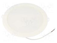 Lamp: LED downlight; 230VAC; 24W; neutral white; 110°; 4000K; IP20 TOSHIBA LED LIGHTING