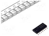 IC: audio amplifier; rail-to-rail output; Ch: 4; SO14; 2500pcs. TEXAS INSTRUMENTS