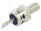 Diode: rectifying; 1600V; 1.55V; 25A; anode to stud; DO203AA,E8; M6 SEMIKRON DANFOSS
